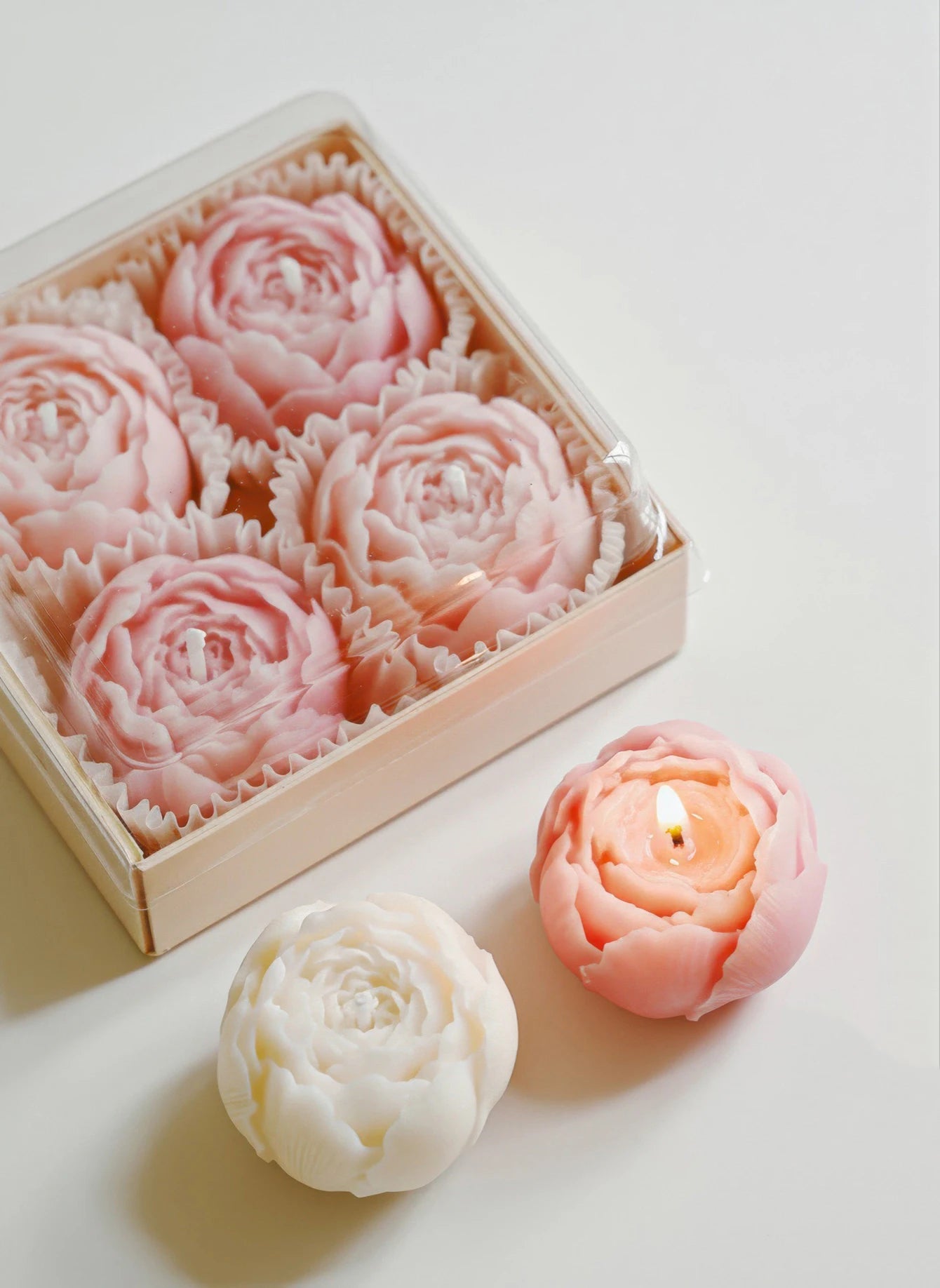 Nexa™ Rose Blossom Soy Candle Ensemble