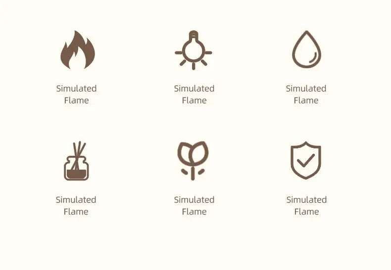 Nexa™ Ultrasonic Flame Aroma Diffuser – RGB Color Changing Humidifier