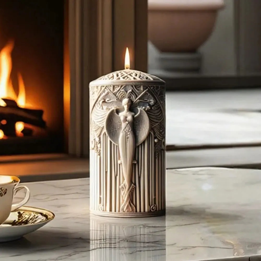 Nexa™ Antique Goddess & Horse Relief Mold