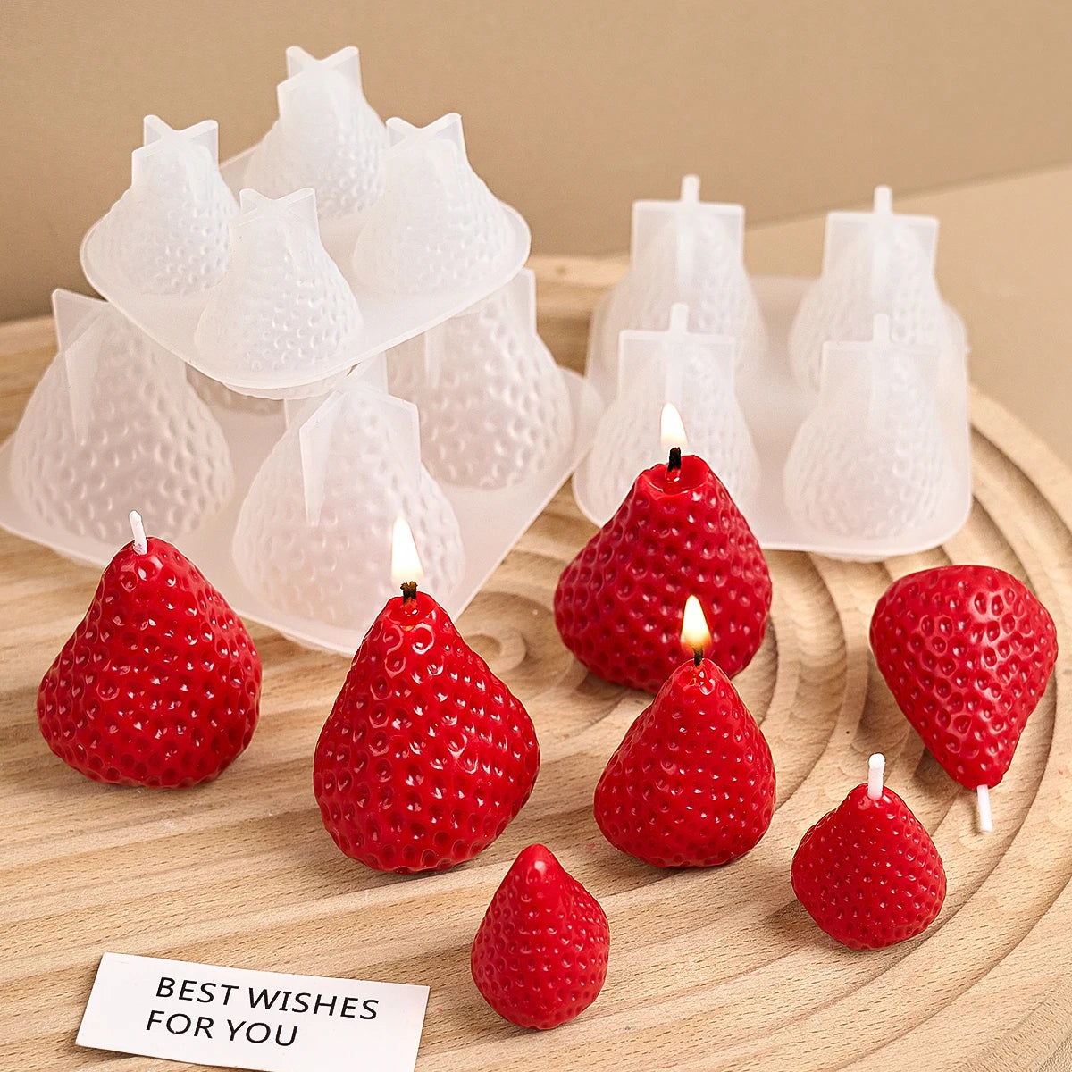 Nexa™ Garden Strawberry Simulation Mold