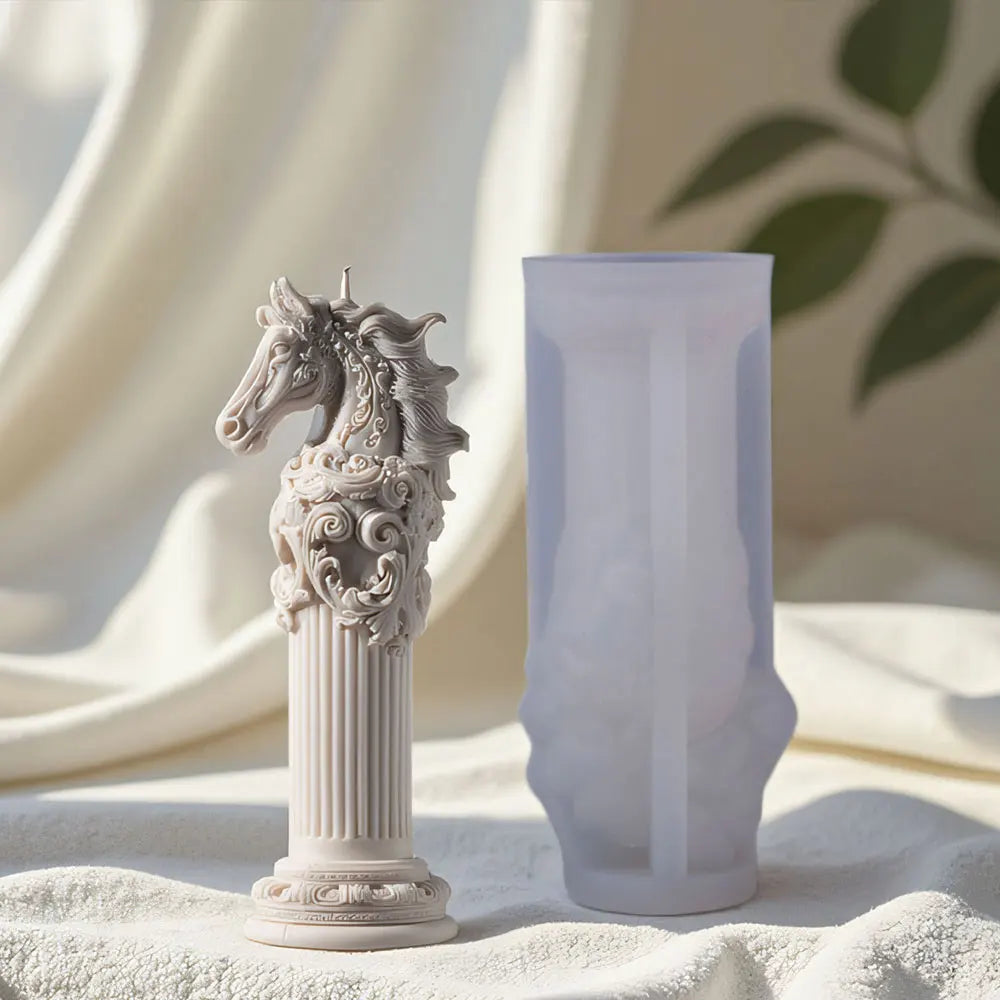 Nexa™ Antique Goddess & Horse Relief Mold