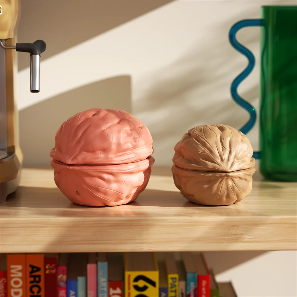 Nexa™ Artisan Walnut Shell Candle Jar Mold