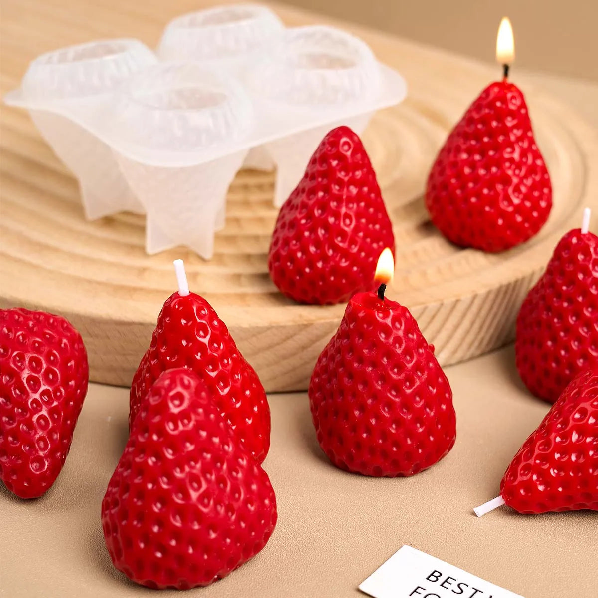 Nexa™ Garden Strawberry Simulation Mold
