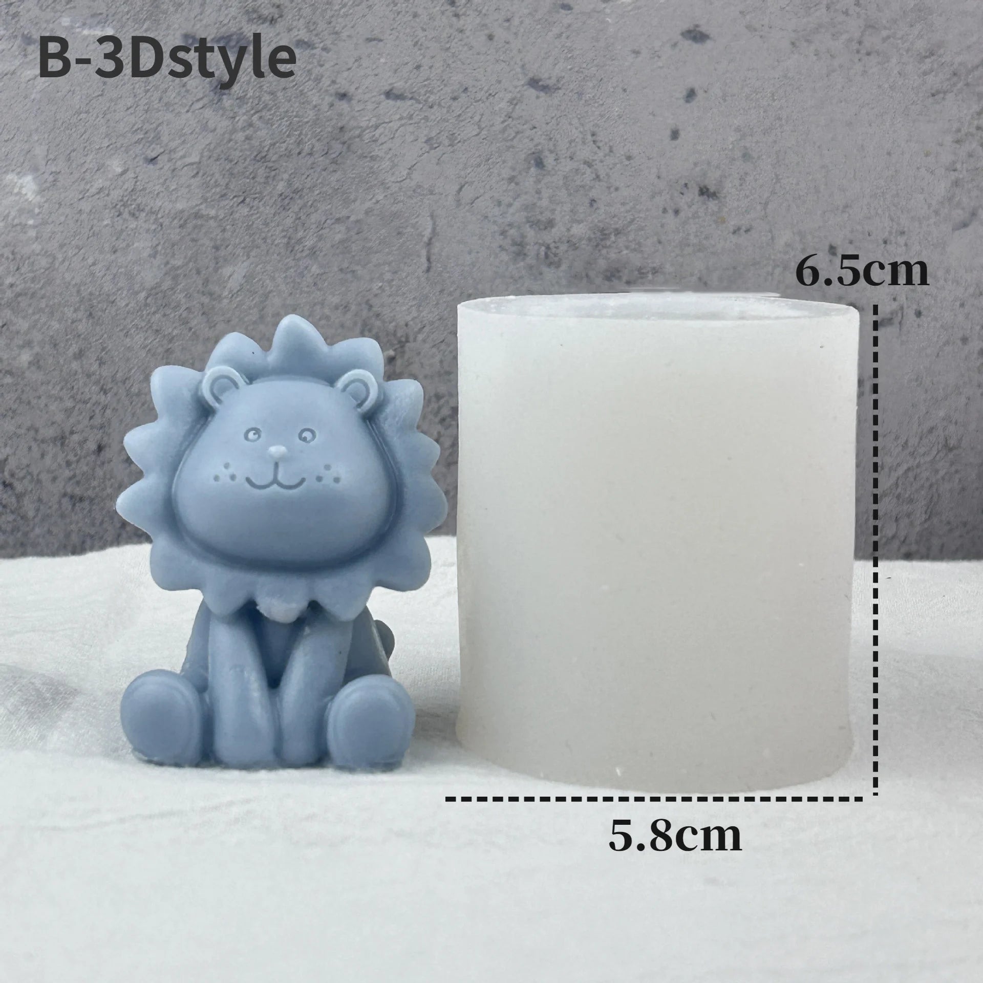 Nexa™ Lion Figurine Mold
