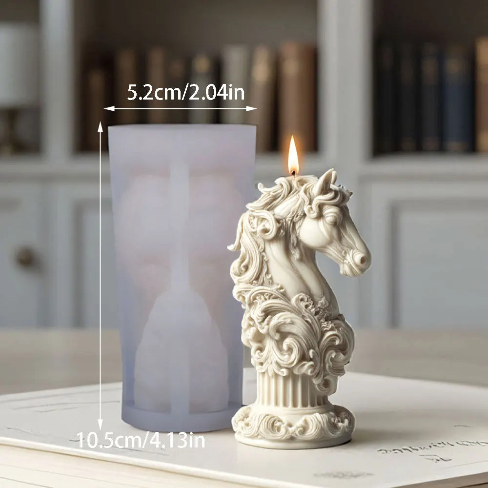 Nexa™ Antique Goddess & Horse Relief Mold