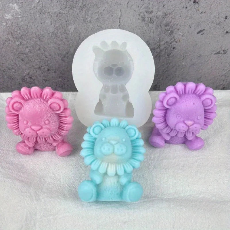 Nexa™ Lion Figurine Mold