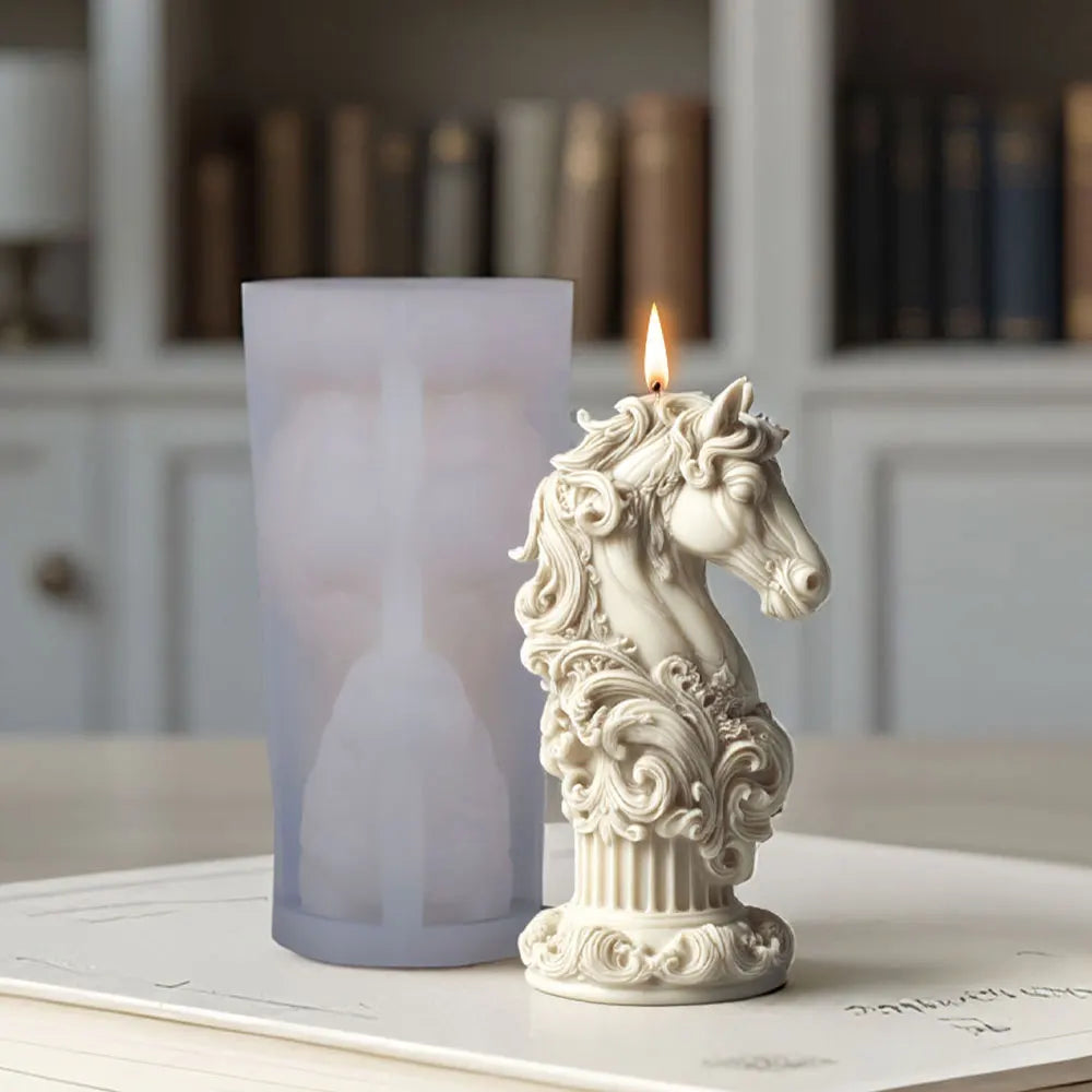 Nexa™ Antique Goddess & Horse Relief Mold