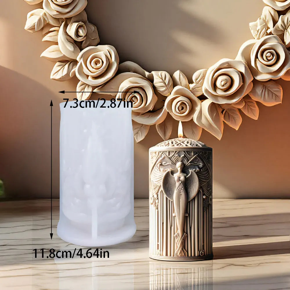 Nexa™ Antique Goddess & Horse Relief Mold