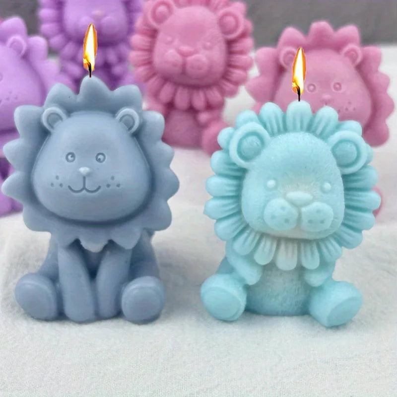 Nexa™ Lion Figurine Mold